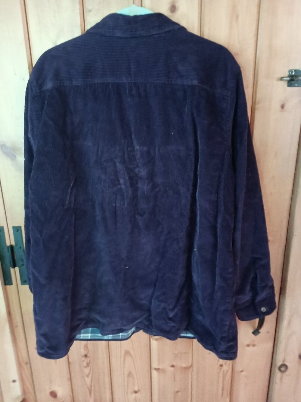 Royal purple corderoy flannel lined shirt/jacket - Picture 5 of 5